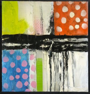 Philip Vencken - Olieverf op doek, Landscape Abstract kopen? Bied vanaf 1!