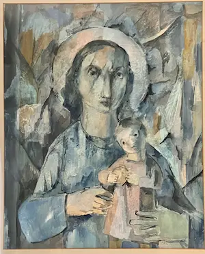 Jean Adams - madonna met kind kopen? Bied vanaf 250!