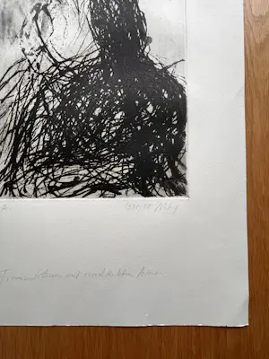 Max Uhlig - Mooie ets - gesigneerd, getiteld, gedateerd en genummerd - 78/80 kopen? Bied vanaf 95!