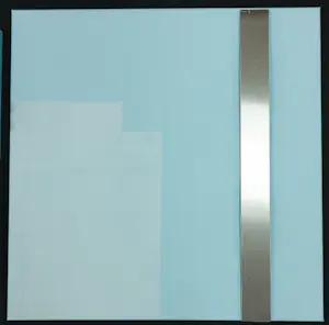 Menno Meijer - Lot van drie 3d-geometrisch-abstracte werken in gemengde techniek (verf, metaal) kopen? Bied vanaf 50!