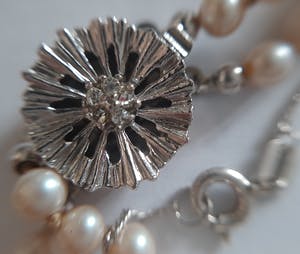 Curiosa - Vintage parel collier kopen? Bied vanaf 75!