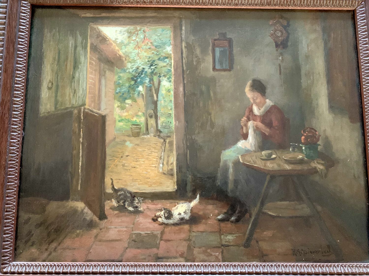 Hendricus Dievenbach - schilderij kopen? Bied vanaf 100!