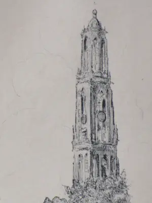 Germ de Jong - Cuneratoren Rhenen - Litho kopen? Bied vanaf 65!