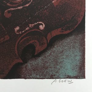 Andre Goezu - Zeefdruk - Gesigneerd - 1977 - 114/250 kopen? Bied vanaf 55!