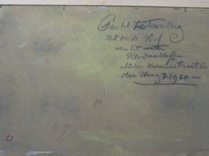 Henri van Daalhoff - 'Het oude hof aan het water' - pastel - 1950 kopen? Bied vanaf 150!