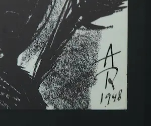 Anton Rooskens - Litho, Zonder titel kopen? Bied vanaf 100!