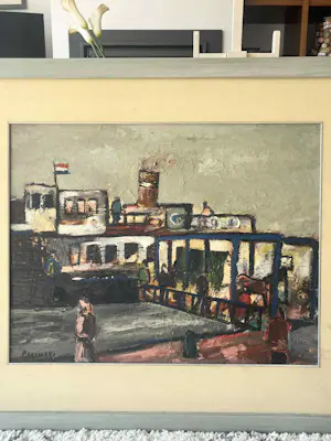 AcheterPaul Permeke - Aanmeren schip? Enchérissez de 250!