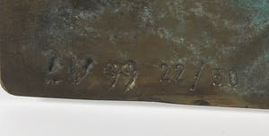 Leon Veerman - Bronzen plaquette inclusief certificaat van echtheid en boek! kopen? Bied vanaf 1!