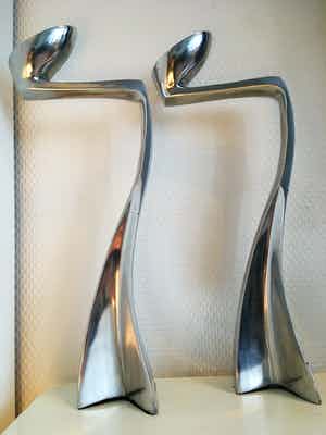 Matthew Hilton - Swan kandelaars (Arclumis) verkocht voor € 70!