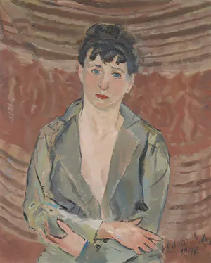 Edgard Tytgat - Olieverf op doek, La Mélancolie - Ingelijst kopen? Bied vanaf 8000!