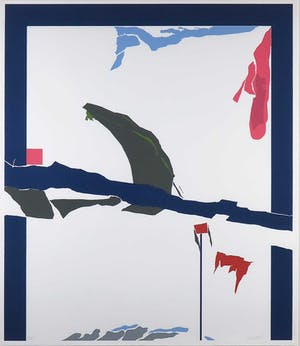 Hans Landsaat - Zeefdruk, Winnipeg Window - Ingelijst (Zeer Groot) kopen? Bied vanaf 50!