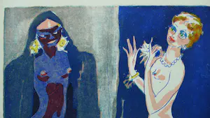 Kees van Dongen - 'La Comparaison' gravure uit 1001 nacht kopen? Bied vanaf 25!