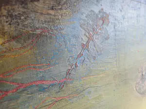 Marianne Benko - Abstracte kunst met gemengde techniek van olieverf en encaustiek kopen? Bied vanaf 375!