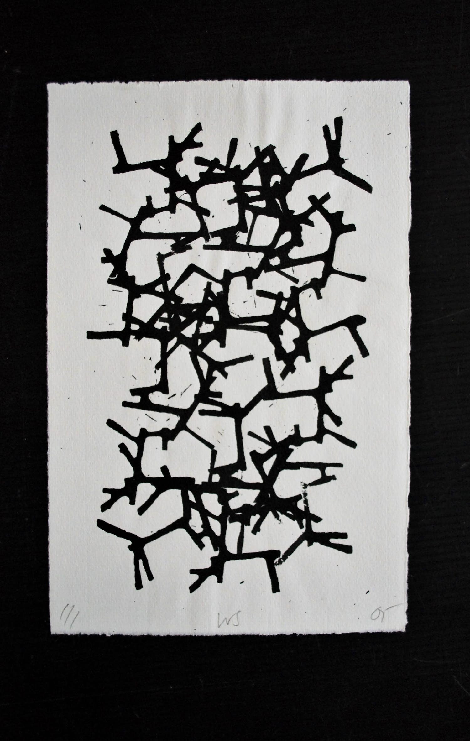 Willem Snitker - inkttekening, stadsgezicht + boek Landmarks verkocht voor € 45!