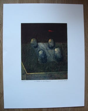 Elmar Gille - Portefeuille met 10 etsen: De Haagse Etsclub - 1993 kopen? Bied vanaf 550!