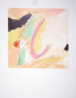 Henk van Vessem - Zeefdruk, Zonder titel kopen? Bied vanaf 1!