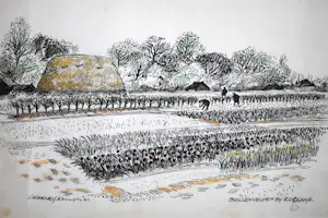 Charles J. Kemper - Bollenvelden bij Rockanje kopen? Bied vanaf 50!