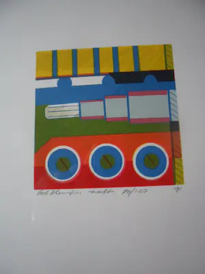 Bob Kemper - Zeefdruk, "Techniek in de jaren '90." kaufen? Bieten Sie von 25!