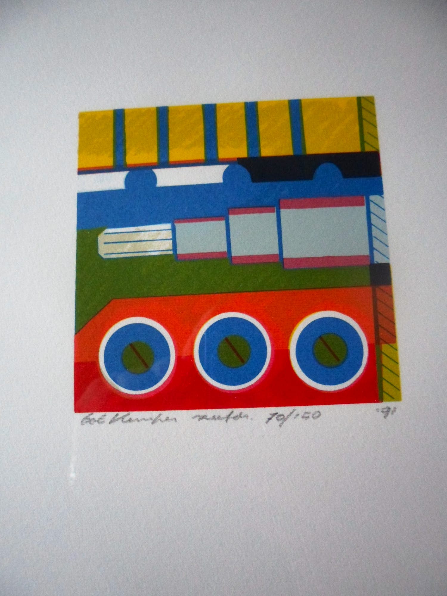 Bob Kemper - Zeefdruk, "Techniek in de jaren '90." kopen? Bied vanaf 25!