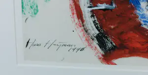 Hans Heijman - Gemengde techniek op papier, Zonder titel - Ingelijst kopen? Bied vanaf 1!