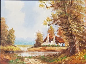 Henner Knauf - Landschap kopen? Bied vanaf 25!