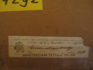 Willem Ernst van Boven - (1925-2007) Duinen met vuurtorentje 1971 kopen? Bied vanaf 80!