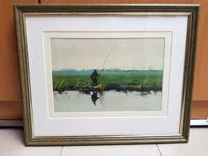 Simon Sint - Visser in de polder bij Mijdrecht verkocht voor € 50!