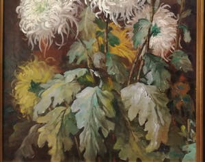 Anton Funke Kupper - Stilleven met chrysanten kopen? Bied vanaf 200!