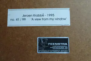 Jeroen Krabbé - A view from my window kopen? Bied vanaf 225!