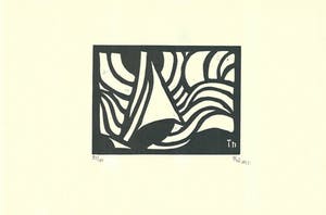 Thilo Maatsch - Handgesigneerde houtsnede: Compositie kopen? Bied vanaf 39!