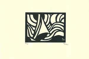 Thilo Maatsch - Handgesigneerde houtsnede: Compositie verkocht voor € 39!
