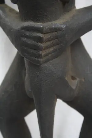 Yoruba - Uniek Groot Oude Houten Afrikaanse Yoruba Sculptuur (19e eeuw) kopen? Bied vanaf 75!