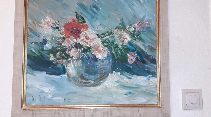 Roland Ladwig - Blumen Gemälde kopen? Bied vanaf 350!
