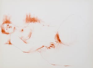 Jacqueline Oblin - Femme nue couchée IV kopen? Bied vanaf 1!