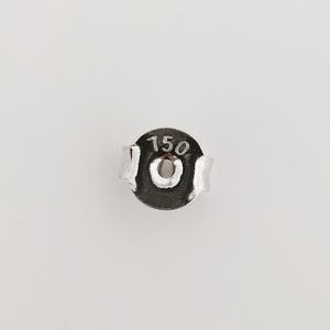 18 kt. White gold - Earrings - 0.66 ct Sapphire - Diamond kopen? Bied vanaf 340!