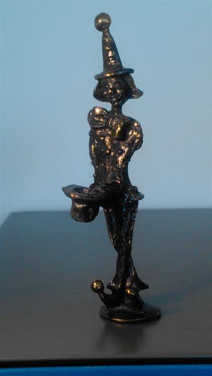 Corry Ammerlaan - Clown met hoed op en in de hand kopen? Bied vanaf 19!