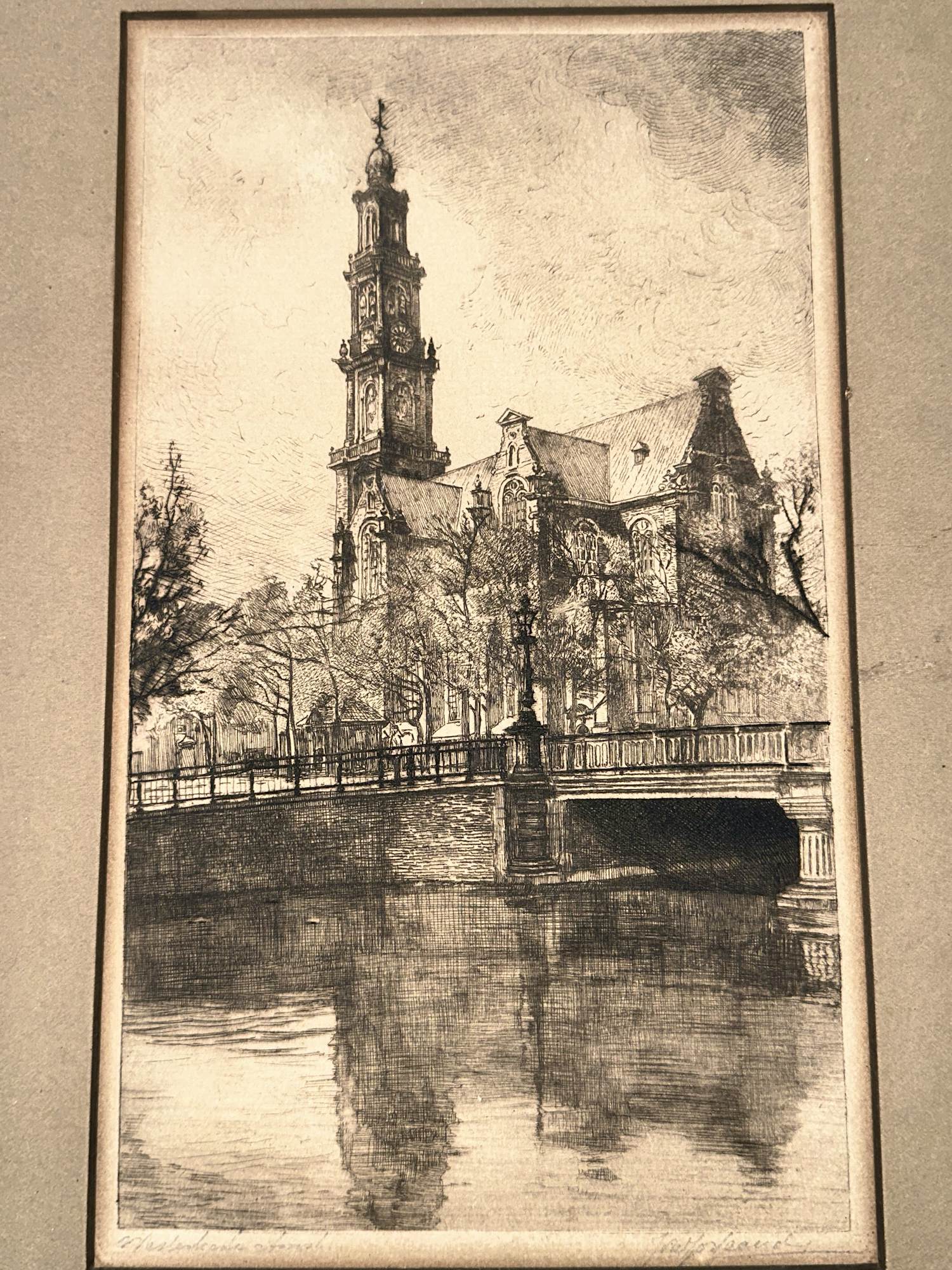 Johannes Josseaud - Westerkerk Amsterdam verkocht voor € 39!