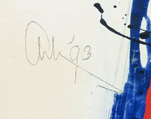 Arty Grimm - Olieverf op doek, Zonder titel, Ingelijst kopen? Bied vanaf 1!