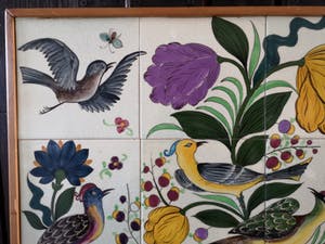 Koninklijke Fabriek van Muurtegels J. van Hulst - Amphora Flora Fauna kopen? Bied vanaf 450!