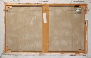 Rien Monshouwer - Acryl op doek, Hommage aan een onbekende dochter (Drieluik) kopen? Bied vanaf 100!