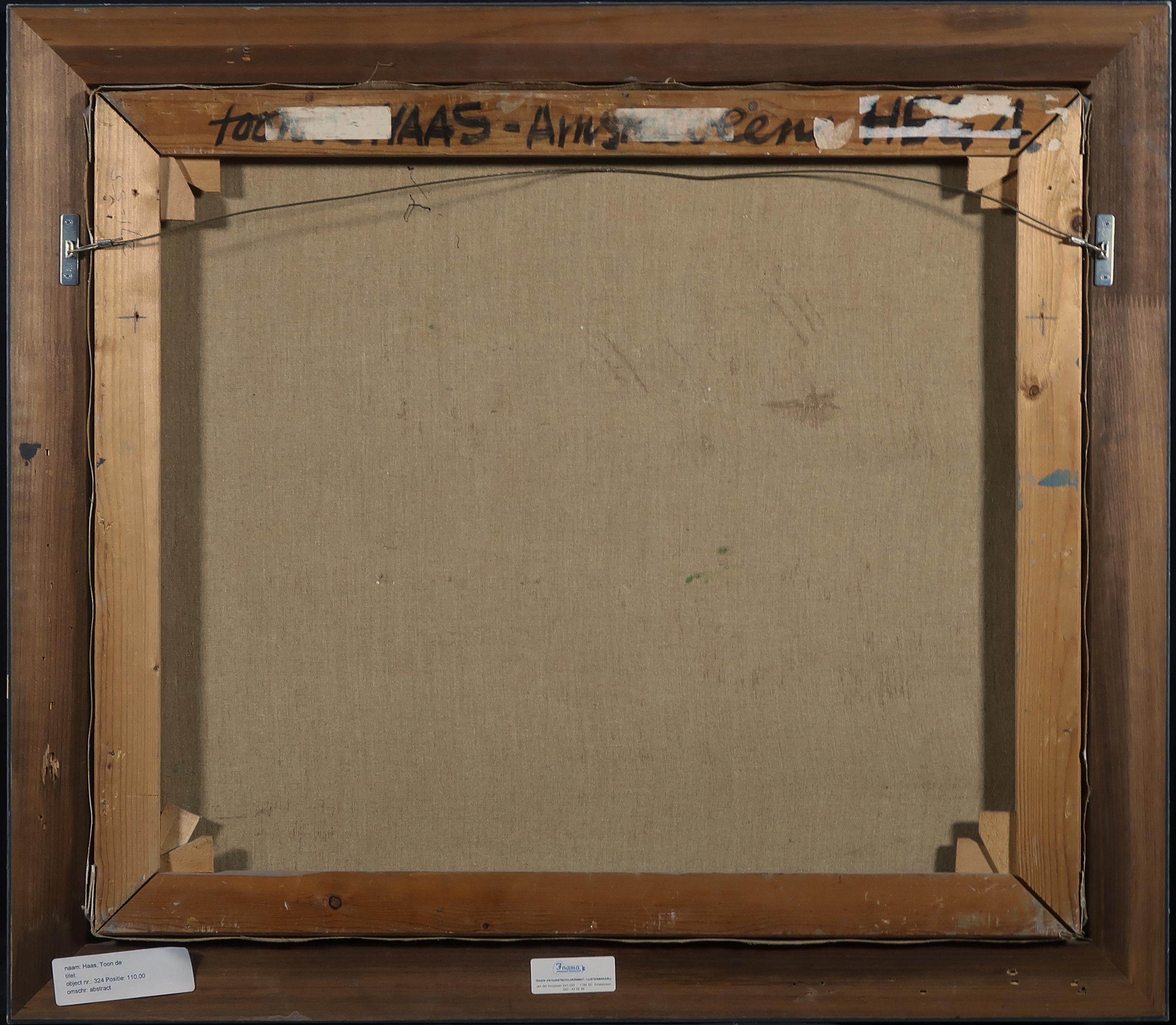 Toon de Haas - Olieverf op doek, Landschap - Ingelijst kopen? Bied vanaf 1!