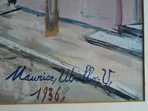 Maurice Utrillo - Kunst-Schoolplaat uit 1975 , Avallon - Stichting Beeldende Vorming Utrecht kopen? Bied vanaf 35!