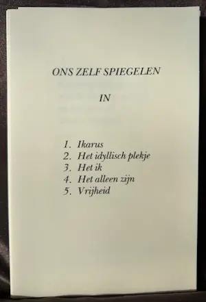 Ab Steenvoorden - Ons zelf spiegelen kopen? Bied vanaf 67!