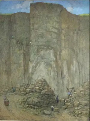 Herman Heijenbrock - Steengroeve met Arbeiders kopen? Bied vanaf 520!