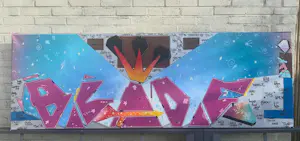 BLADE - King of Kings - Graffiti on Canvas: Royal but still Loyal kopen? Bied vanaf 2400!