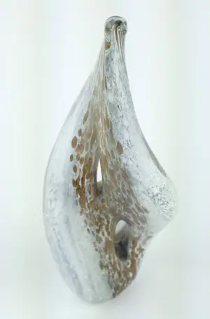 Niet of onleesbaar gesigneerd - Abstract glazen sculptuur kopen? Bied vanaf 1!