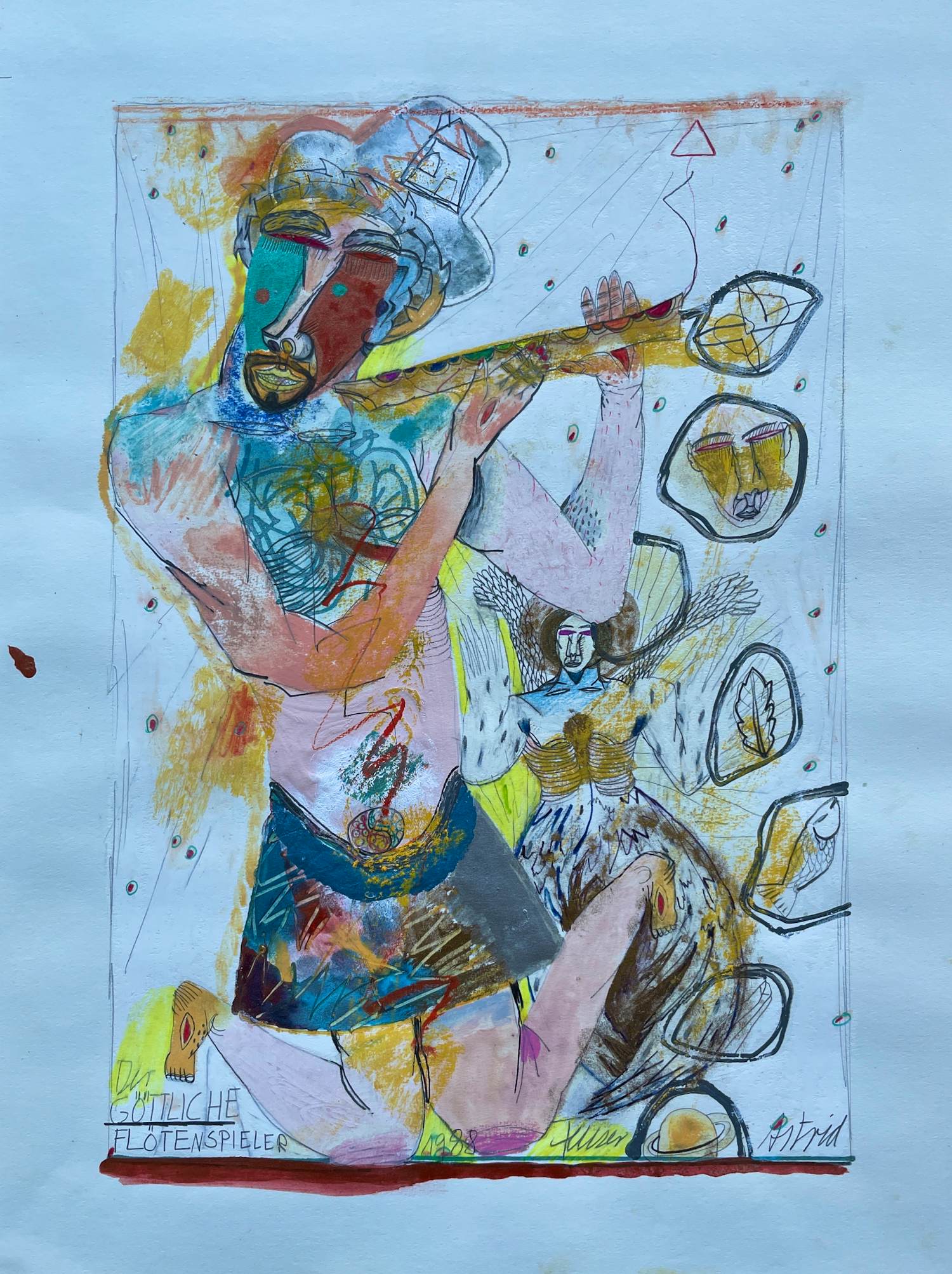 Astrid Feuser - Astrid Feuser, "The Cosmic Octave", 12-delige cyclus, 1988, gesigneerd kopen? Bied vanaf 3400!