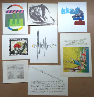 Henk Huig - Kavel van 8 stuks grafiek (Vredegoor, Verhoog, Plaat, Filcer, e.a.) kopen? Bied vanaf 1!