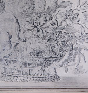 Niet of onleesbaar gesigneerd - Lot, Diverse (pen)tekeningen van bloemen en planten [8] kopen? Bied vanaf 1!