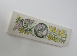 Niet of onleesbaar gesigneerd - Drie Jugendstil siertegels kopen? Bied vanaf 1!